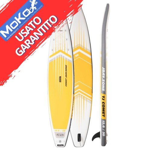 USATO - Tavola Stand Up Paddle SUP Gonfiabile JBAY.ZONE COMET TJ 12'6'' Cm 380x76x15 Touring Sup Board
