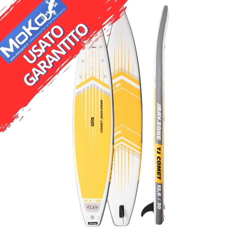USATO - Tavola Stand Up Paddle SUP Gonfiabile JBAY.ZONE COMET TJ 12'6'' Cm 380x76x15 Touring Sup Board