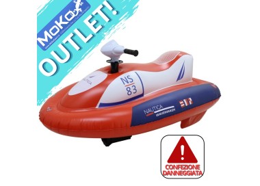 CONFEZIONE DANNEGGIATA - Moto d'acqua gonfiabile Junior Elettrica Nautica Wavemaker Recreational Series