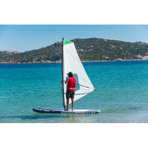 Tavola Stand Up Paddle Gonfiabile SUP JBAY.ZONE COMET WIND SUP 10'6'' da Cm 320x81x15 Windsurfing SUP Board