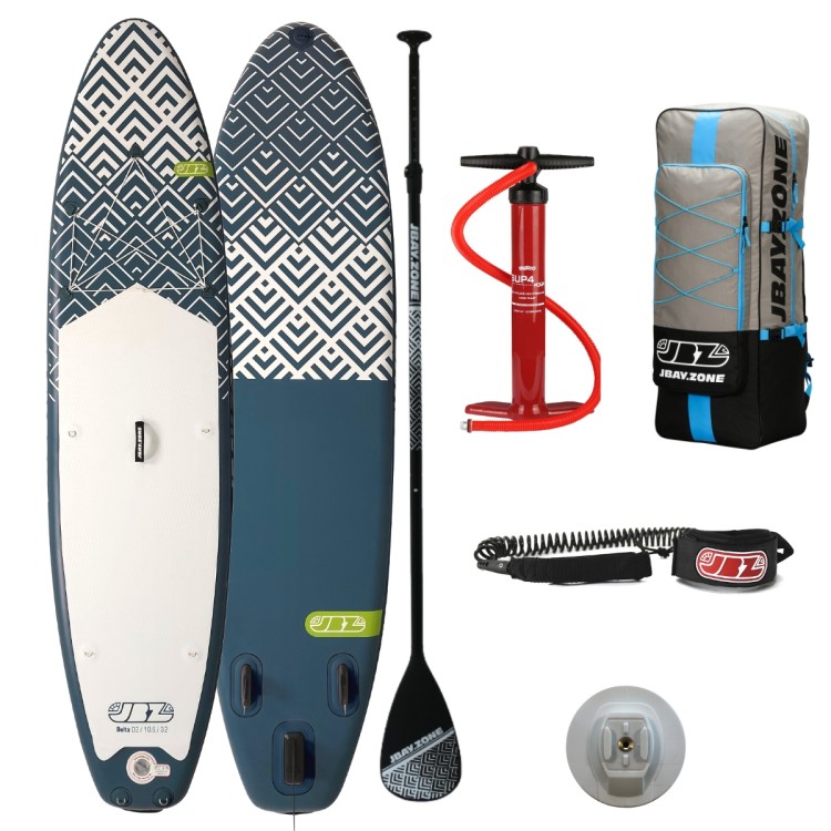 Tavola Stand Up Paddle SUP Gonfiabile JBAY.ZONE DELTA D2 10'6'' Cm 320x81x15 Advanced All Around