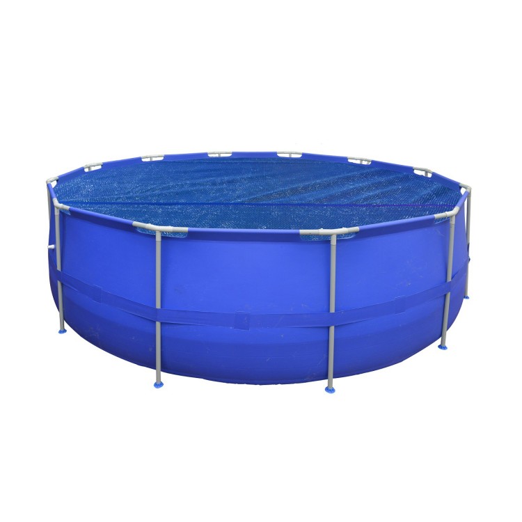 Copertura Solari Galleggianti Piscine  Tonde Con Struttura