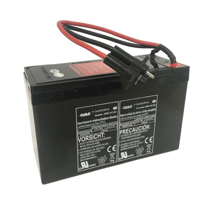 Batteria per Seascooter YAMAHA SEAL - EXPLORER 12V -7,5AH