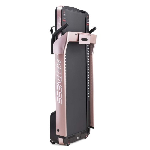 SC48 Rosa Tapis Roulant JK Fitness Elettrico SuperCompact 48 Pink Imotion Richiudibile Pieghevole