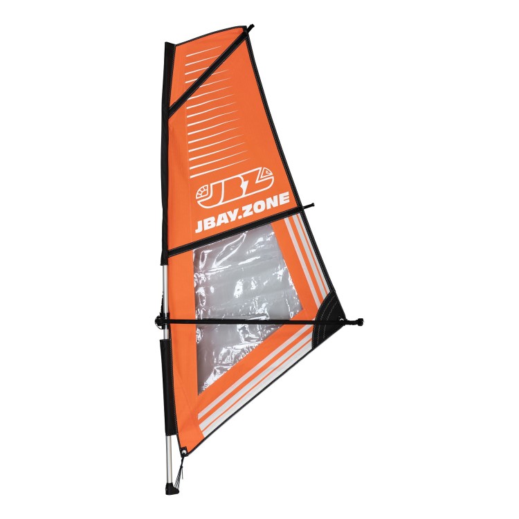 JSAIL Rig Kit JBAY.ZONE specifico per SUP e Piccoli Windsurf con Vela, Mast Base, Mast e Boom