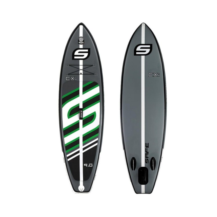 Tavola Stand Up Paddle SUP Gonfiabile SAFE CX-1 9'0'' Cm 274x74x12 Standard Board