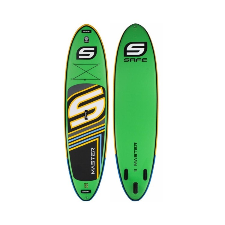 Tavola Stand Up Paddle SUP Gonfiabile SAFE MASTER 11' Cm 330x86x15 All Around Board