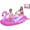 Piscinetta Gonfiabile Flamingo 213x123x78cm con Scivolo e Spruzzatore per Bambini da 3 anni in su