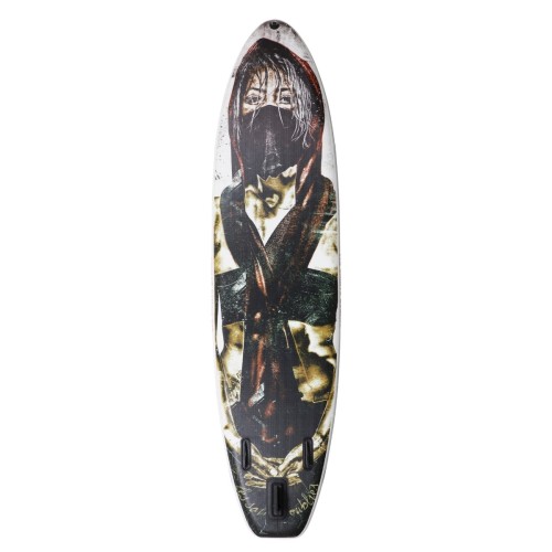 Tavola Stand Up Paddle SUP Gonfiabile JBAY.ZONE EDDIE Special Edition 10'6'' Cm 320x81x15 SUP Artistico
