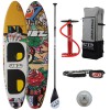 Tavola Stand Up Paddle SUP Gonfiabile JBAY.ZONE D13EGO Luck Edition 10'6'' Cm 320x81x15 Touring Sup Board