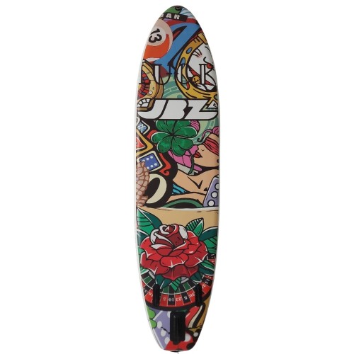 Tavola Stand Up Paddle SUP Gonfiabile JBAY.ZONE D13EGO Luck Edition 10'6'' Cm 320x81x15 Touring Sup Board