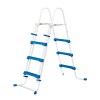 Piscina Fuoriterra Rettangolare 16FT 488x244x107cm Summer Waves Blu Struttura Metallo Pompa Filtro Scala Teli