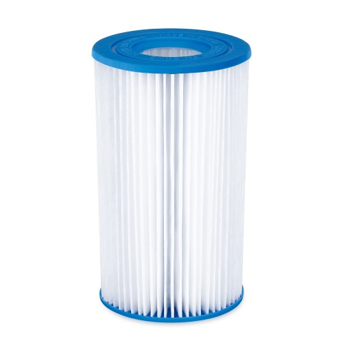 Piscina Fuoriterra Rettangolare 16FT 488x244x107cm Summer Waves Blu Struttura Metallo Pompa Filtro Scala Teli