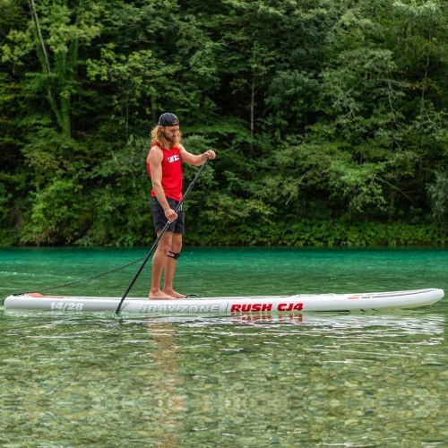 Tavola Stand Up Paddle SUP Gonfiabile JBAY.ZONE RUSH CJ4 14' da Cm 426x71x15 - Racing SUP Board