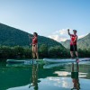 Tavola Stand Up Paddle SUP Gonfiabile JBAY.ZONE RUSH CJ4 14' da Cm 426x71x15 - Racing SUP Board