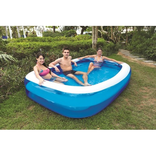 Piscina Rettangolare Gonfiabile 305x183x50cm SunClub per Bambini