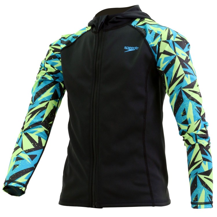 Giacca Ragazzo Speedo Xthermal 2XT Idrorepellente Black-Pool Età 8 - 10 - 12 - 14