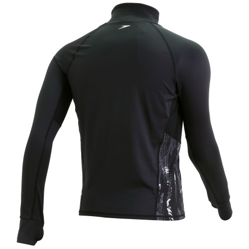 Maglia Uomo Speedo Protect+ Functional Water Activity Black-Usa Charcoal Tg. S - M - L - XL - XXL