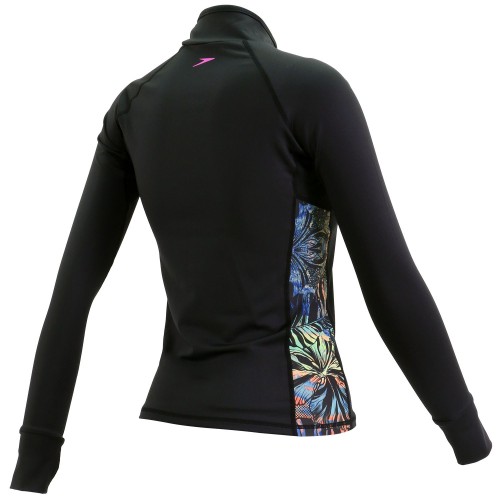 Maglia Donna Speedo Protect+ Functional Water Activity Black-Ecstatic Tg. S - M - L - XL - XXL