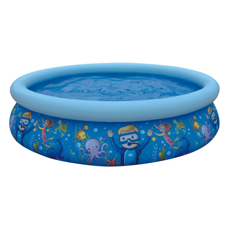 Piscinetta Gonfiabile Mondo Marino Sun Club 205x47cm Bambini