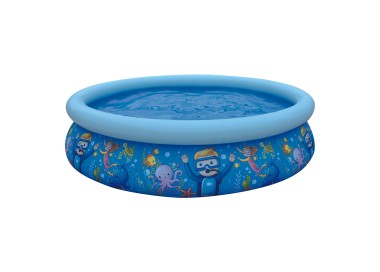 Piscinetta Gonfiabile Mondo Marino Sun Club 205x47cm Bambini