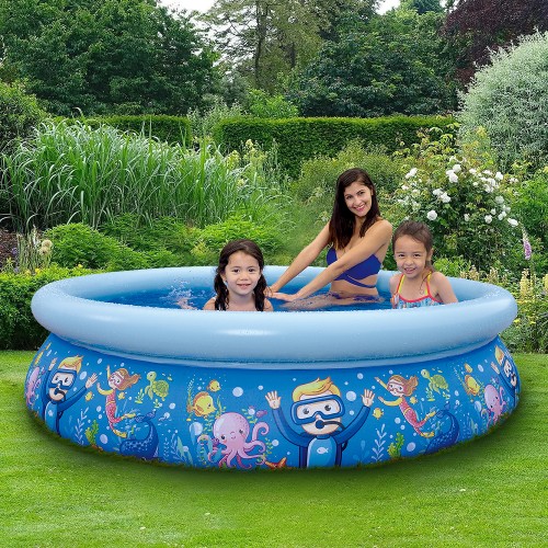 Piscinetta Gonfiabile Mondo Marino Sun Club 205x47cm Bambini
