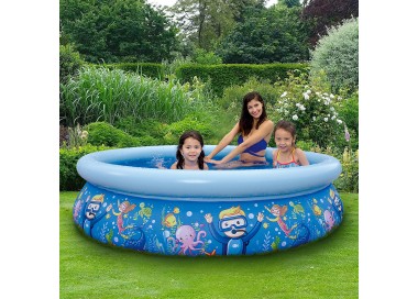 Piscinetta Gonfiabile Mondo Marino Sun Club 205x47cm Bambini