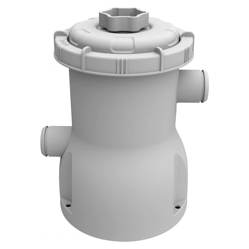 Piscina Fuoriterra Rotonda con Struttura in Acciaio azzurra Avenli Cm 300x76 con Pompa Filtro Inclusa