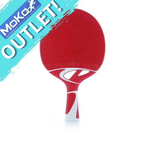 Cornilleau Racchetta Ping Pong  TACTEO 50 Rossa Outdoor