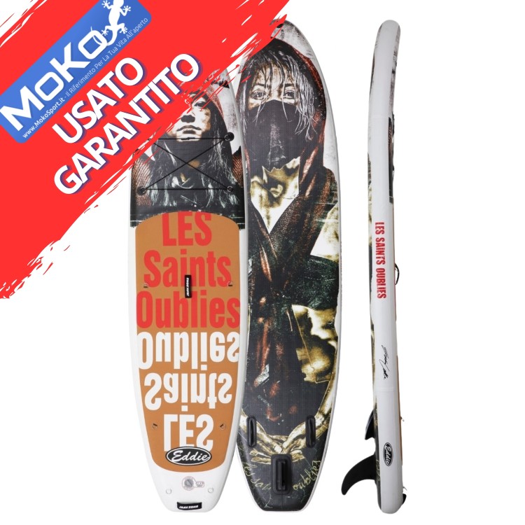 USATO - Tavola Stand Up Paddle SUP Gonfiabile JBAY.ZONE EDDIE Special Edition 10'6'' Cm 320x81x15 SUP Artistico
