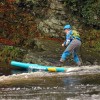 Tavola Stand Up Paddle SUP Gonfiabile JBAY.ZONE RIVER Y1 Green 9'6'' Cm 290x89x15 River Sup Board